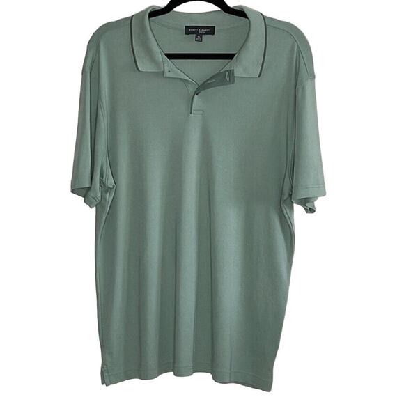 ROBERT BARAKETT POLO MEN'S SHIRT SIZE XL‎ 100 PIMA COTTON - Picture 1 of 6